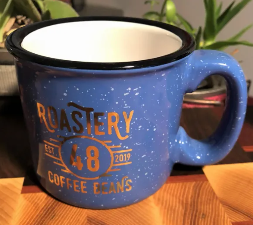 Roastery 48 Camp Coffee Mug