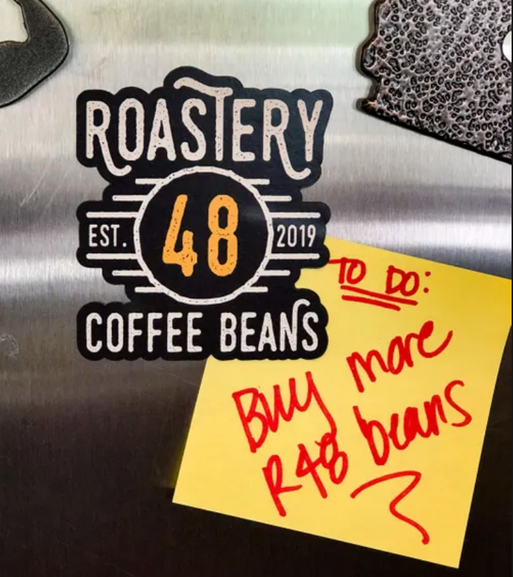 Roastery 48 Fridge Magnet