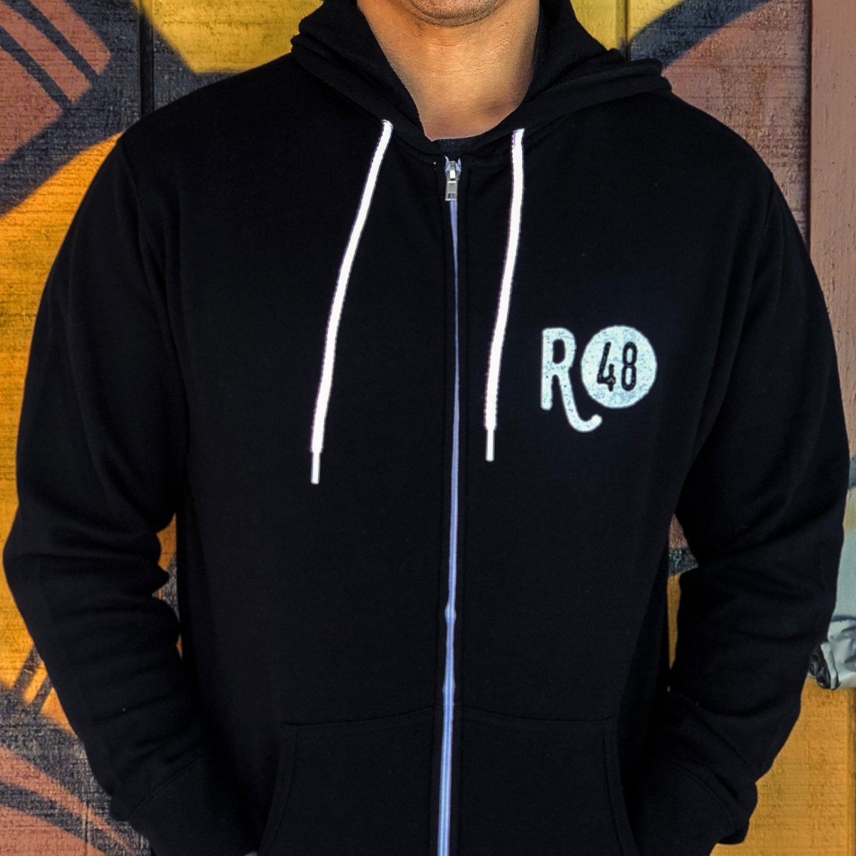 Men's Zippered Hoodie