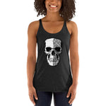 Load image into Gallery viewer, Women&#39;s Racerback Skull Tank
