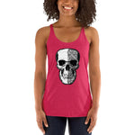 Load image into Gallery viewer, Women&#39;s Racerback Skull Tank
