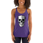 Load image into Gallery viewer, Women&#39;s Racerback Skull Tank
